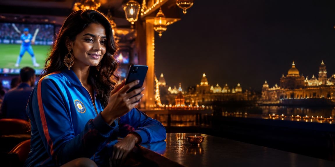 IPL cricket betting event during Diwali festival