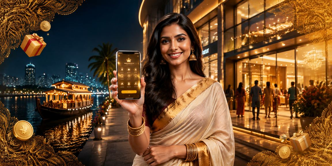 VIP bonus promotions by the Kerala backwaters scenic location
