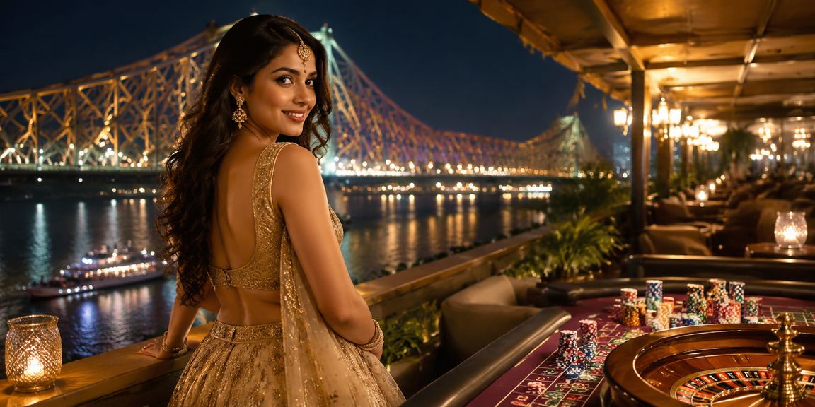 Sports betting experience in Kolkata with traditional dress